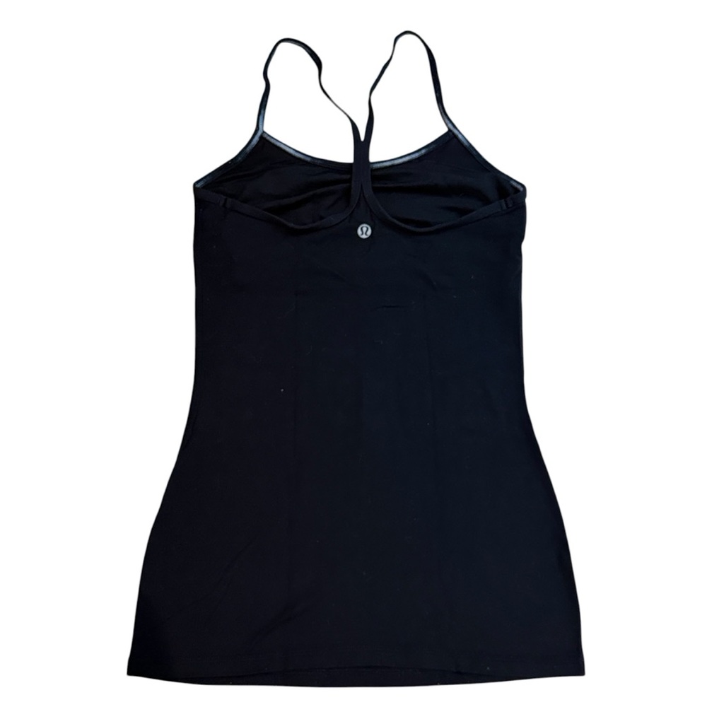 Lululemon Black Racerback Tank Top - Picture 2 of 3